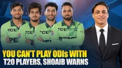 You Can’t Play ODIs with T20 Players! Shoaib Akhtar Warns Pakistan