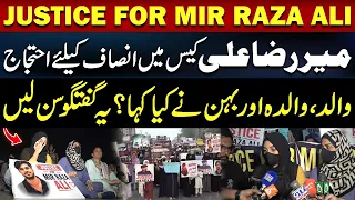 Justice for Mir Raza Ali: People Take to Streets | Father, Mother & Sister Speak | Hum News