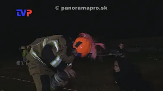 54 dobrovoľných hasičov v noci súťažilo