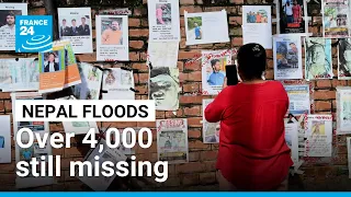 Nepal races to find its missing as flood area remains largely inaccessible • FRANCE 24 English