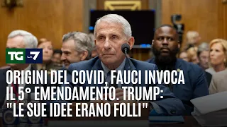 COVID origins, Fauci invokes the 5th Amendment. Trump: "His ideas were crazy"
