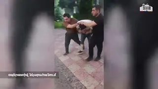 Քրեական ոստիկանության ծառայողները ձերբակալել են ապօրինի զենք պահող տղամարդուն