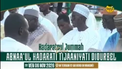 ANNONCE ABNA'U HADRATUL TIJJANIYA SECTION DIOURBEL VENDREDI 03 NOV 2026 A DIOURBEL