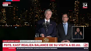 Kast after meeting with Delcy Rodríguez: "We are supporting the recovery of Venezuela"