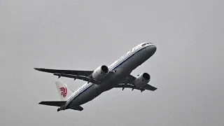 China's C919 aircraft completes its first international commercial flight and lands in the Mongol...