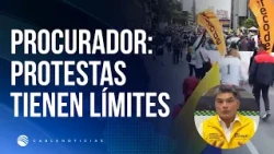 Inspector General warns that social protest in Colombia has legal limits