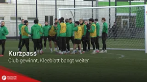 Kurzpass: Der Club feiert, das Kleeblatt verzweifelt