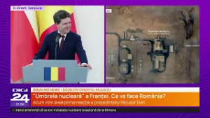 Răspunsul lui Nicușor Dan la oferta lui Emmanuel Macron privind „umbrela nucleară”