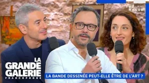 Комиксы – это искусство? Риад Саттуф и Ева Жоспен | Ла Гранд Галерея | TV5MONDE