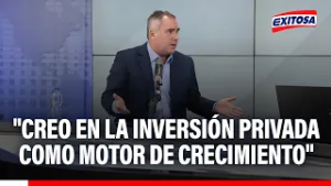 ?? Rafael Belaúnde Llosa: "Creo en la iniciativa e inversión privada como motor de crecimiento"