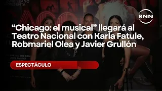 "Chicago: The Musical" is coming to the National Theater with Karla Fatule, Robmariel Olea, and J...