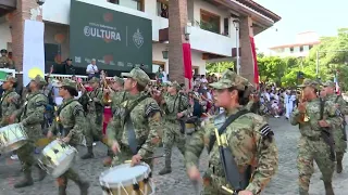 Contingentes y cuerpos de auxilio desfilan por el Malecón de Puerto Vallarta 🚑🇲🇽 | TV Mar | TV Mar