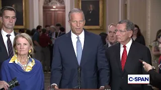 Thune on Trump not visiting battleground states