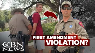 WATCH: Texas Police Arrest Christian Protestors on Public Property