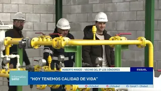 GAS NETWORK FOR 70 FAMILIES