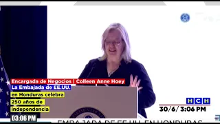 USA Celebrates 250 Years of Independence in Honduras