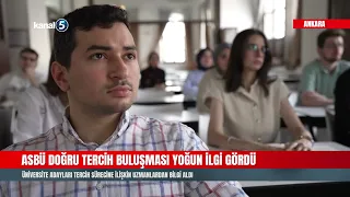 🔴 ASBÜ COLLEGE PREFERENCE FAIR DRAWS LARGE CROWD