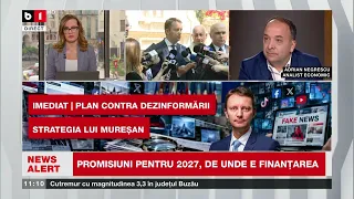 Adrian NEGRESCU, analist economic, PROMISIUNILE lui Siegfried. UNDE sunt banii?