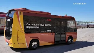No driver at the wheel: This bus drives autonomously