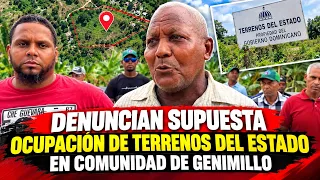 ALLEGED OCCUPATION OF STATE LANDS IN GENIMILLO COMMUNITY REPORTED