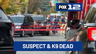 Wanted suspect and K9 killed during attempted arrest by US Marshals in SE Portland
