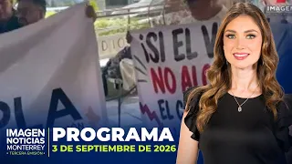 Noticias MTY con Brisseida Moya | Programa Completo 3 de septiembre de 2026