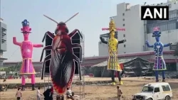 Delhi: The Shri Keshav Ramlila Committee is set to burn a unique 30-foot cockroach effigy