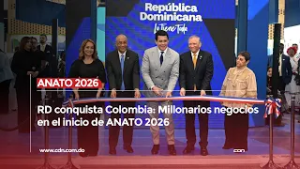 RD cierra con éxito primer día de la Vitrina Turística Anato 2026, en Colombia