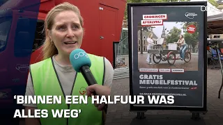 Meubelfestival op de Ossenmarkt groot succes