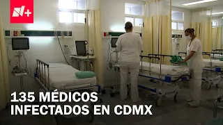 Brote de salmonelosis en Hospital General de CDMX afecta a 135 médicos