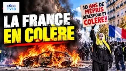 Streets IN FLAMES! Protesters Burn Bins, Barricade Marseille Streets as Police Fire Tear Gas | N18G