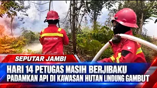 DAY 14: CREWS STILL STRUGGLING TO EXTINGUISH FIRE IN PEAT PROTECTION FOREST AREA