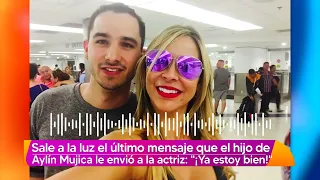 Sale a la luz ultimo audio del hijo de Aylín Mujica | Vivalavi