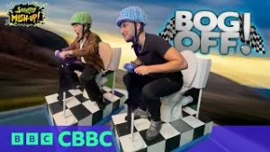 Harry Potter star Dominic vs Junior Andre in toilet racing challenge! ✨? | Saturday Mash-Up! | CBBC