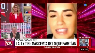 🎖️ APLAUSO, MEDALLA Y BESO: MARIO PERGOLINI, NICOLÁS REPETTO, LALI Y TINI