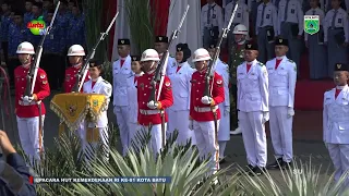 UPACARA PERINGATAN HARI KEMERDEKAAN REPUBLIK INDONESIA KE 81 KOTA BATU