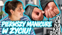 LUCYNA WAS AFRAID OF HER FIRST MANICURE 💅 SHE THOUGHT SHE'D HAVE TO PAY EXTRA FOR COFFEE Living o...