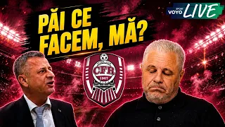 CFR Cluj, în insolvență! Analiză la VOYO SPORT LIVE: ”Păi ce facem, mă?”
