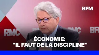 Économie française: "Il faut de la discipline", martèle Thierry Breton, ancien Commissaire européen