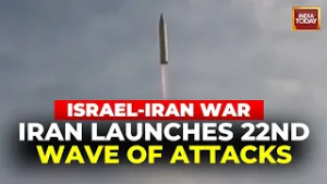 Operation True Promise: Iran Launches 22nd Wave Of Attacks On Israel; Missiles Target Tel Aviv