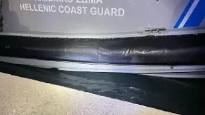 Столкновение у острова Хиос: погибли мигранты