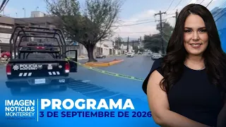 Noticias MTY con Brenda Cavazos | Programa Completo | 3 de septiembre de 2026