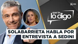 EXCLUSIVE: Solabarrieta addresses "IMAGE MAKEOVER" accusations regarding MARA SEDINI | Que Te Lo ...