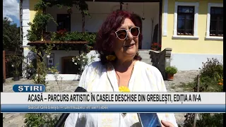 HOME – ARTISTIC JOURNEY THROUGH THE OPEN HOUSES OF GREBLEȘTI, 4TH EDITION