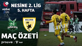 İnegöl Kafkas Spor vs. Muş Spor | Nesine 2nd League Week 5 Match Highlights