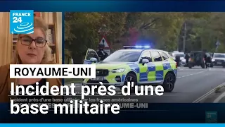 Royaume-Uni : incident près d'une base utilisée par les forces américaines • FRANCE 24