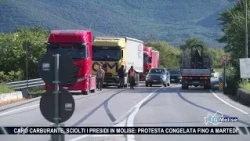 Fuel price hike, blockades in Molise lifted: protest frozen until Tuesday