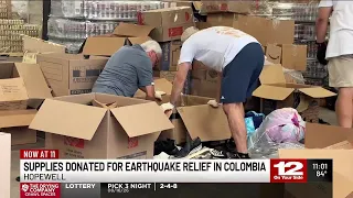 Colombian community in Virginia sends aid after deadly earthquake
