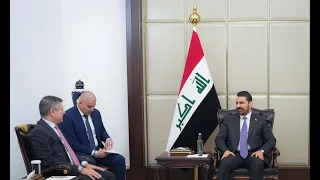 دیدار نخست‌ وزیر عراق با کاردار جدید آمریکا و امتناع گروه‌های وابسته به جمهوری اسلامی از تحویل سلاح