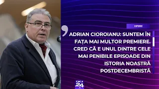 Cioroianu: Cred că e unul dintre cele mai penibile episoade din istoria noastră postdecembristă